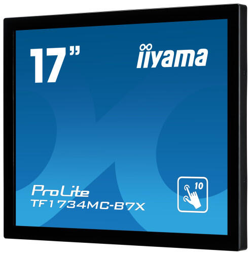 iiyama ProLite TF1734MC-B7X monitor pantalla tÃ¡ctil 43,2 cm (17") 1280 x 1024 Pixeles Multi-touch Negro - 1344500