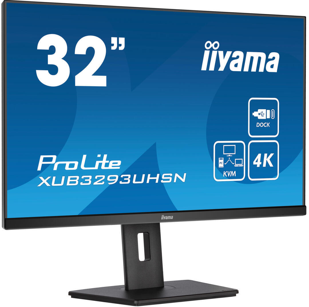 Monitor LED | iiyama | ProLite XUB3293UHSN-B5 | 32" | 4K | IPS | Preto