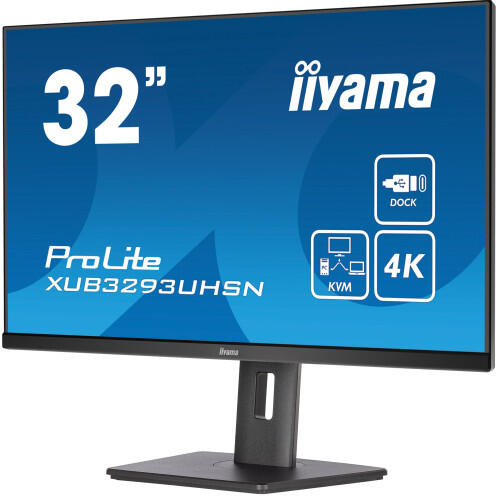 Monitor LED | iiyama | ProLite XUB3293UHSN-B5 | 32" | 4K | IPS | Preto