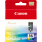 Cartucho de Tinta | Canon | CLI-36 Colour | Multi-Cores | 13ml