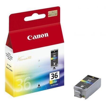 Cartucho de Tinta | Canon | CLI-36 Colour | Multi-Cores | 13ml