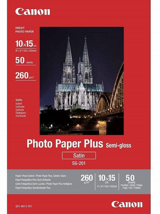 Papel Fotográfico Semi-Glossy | SG-201 | 4X6 | 50 Folhas | 1686B015