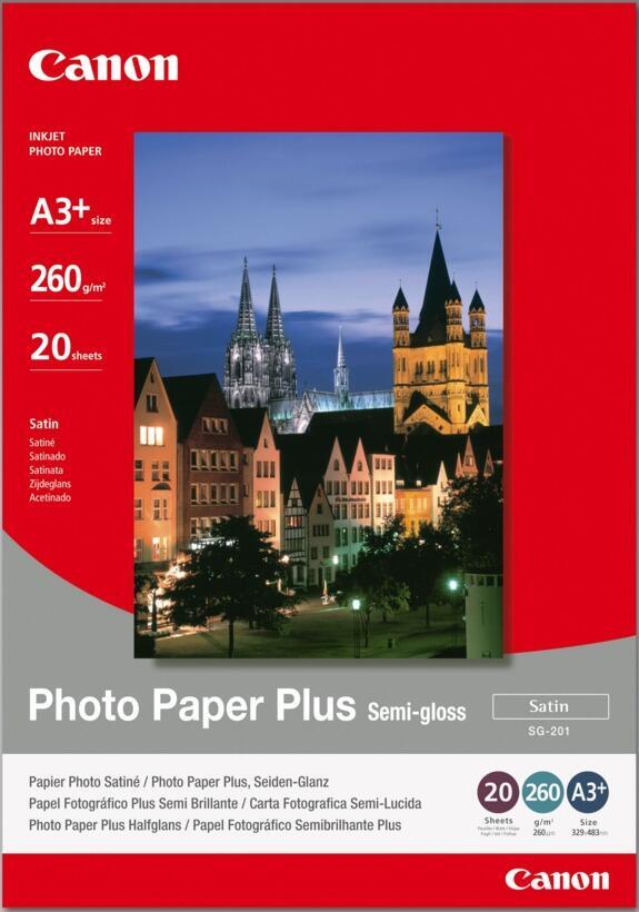 Papel Fotográfico Semi-Brilhante | SG | SG-201 | A3+ | 20 Folhas