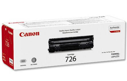 Toner | Canon | 726 | Preto | 2100 Páginas | para LBP6200d