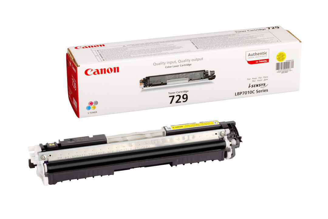 Toner de Impressora | Canon I-SENSYS LBP7010C/7018C | Amarelo 729Y