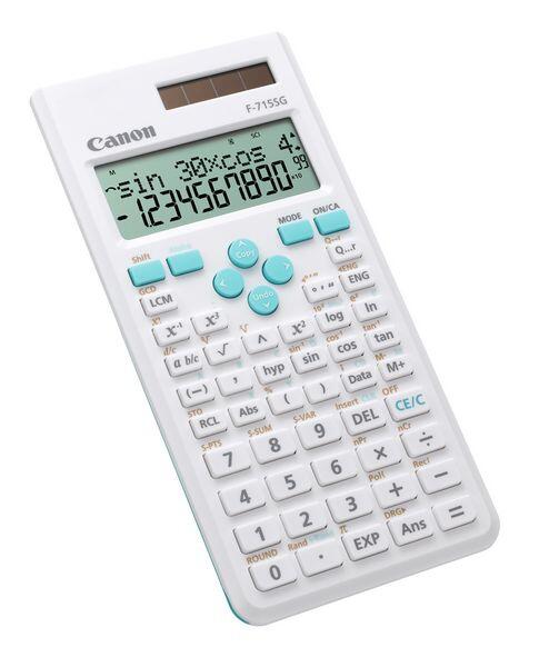 CANON CALCULADORA CIENTIFICA F-715SG WHITE & BLUE EMEA DBL