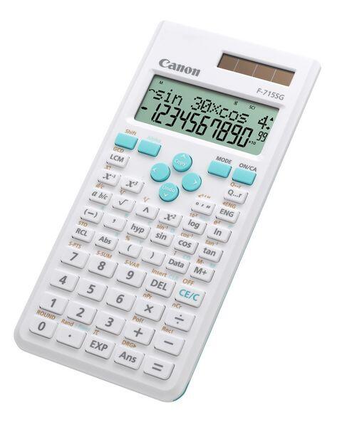 CANON CALCULADORA CIENTIFICA F-715SG WHITE & BLUE EMEA DBL