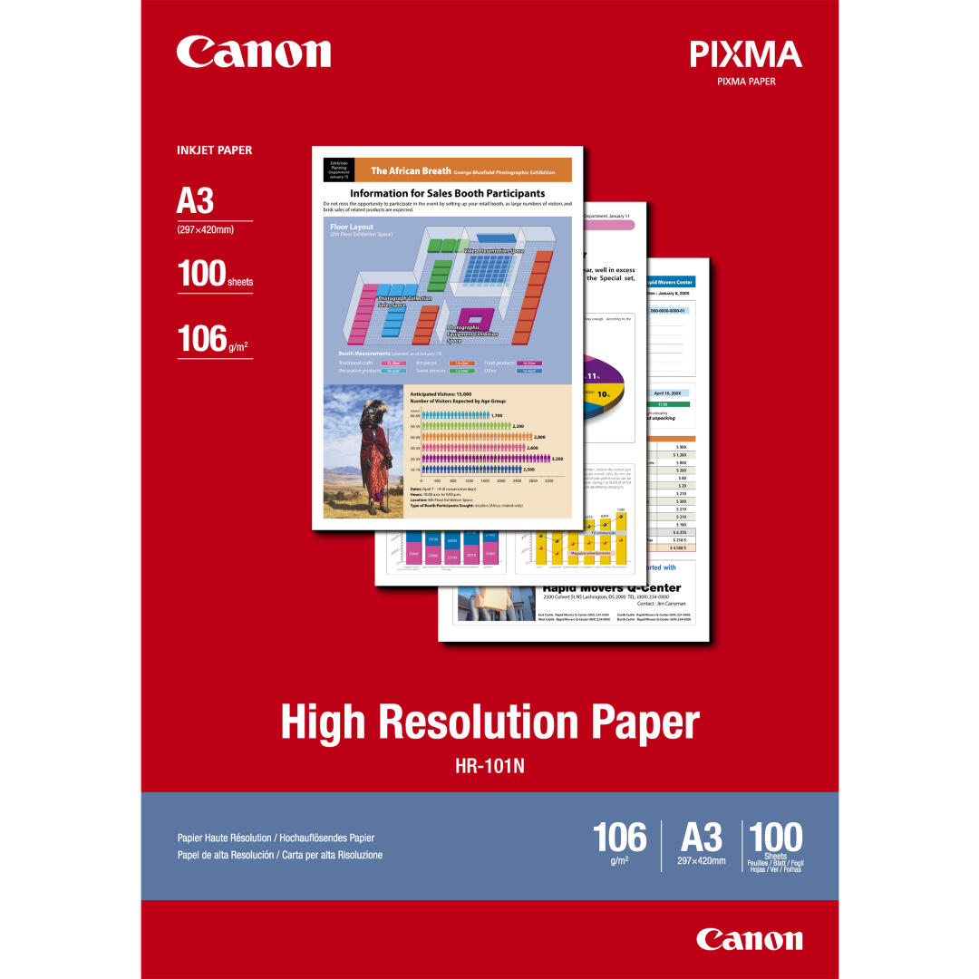 Papel Fotográfico | HR-101 | A3 | Alta Resolução | 100 Folhas