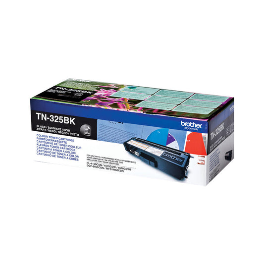 Toner | BROTHER | TN-325BK | Preto | 4.000p | Compatível HL-4140/4150