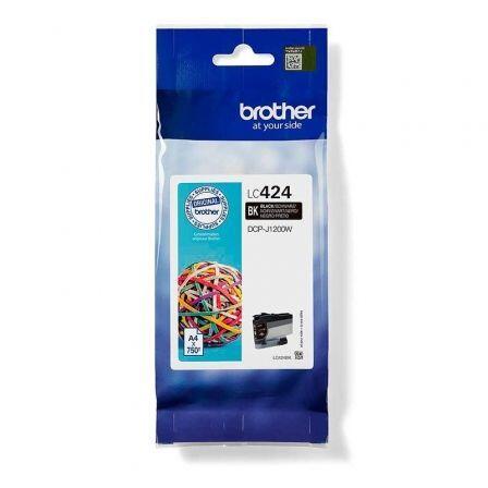 BROTHER tinta negra para DCPJ1200W LC424BK