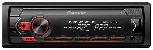 PIONEER AUTO RADIO RDS USB ENTRADA AUX ILUM VERMELHA - MVHS120UB