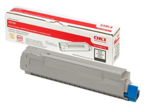 Toner de Impressora OKI C-8600/8800 Negro Alta Capacidade