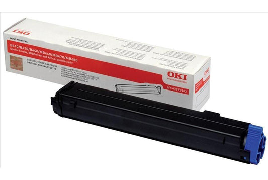 Toner Oki | B410/B430/B440/MB460/70/80L | 3,5k Páginas