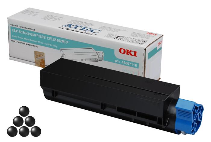 OKI EXECUTIVE ES4132/ ES51x2 Toner Negro