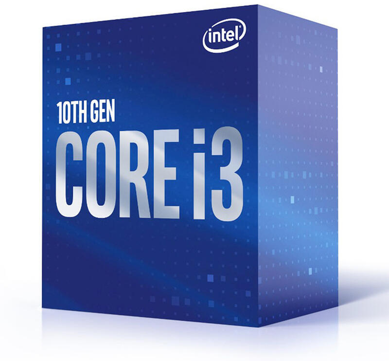 Processador Intel Core i3 10100F 4-Core (3.6GHz-4.3GHz) 6MB