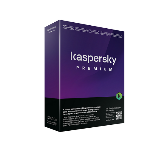 Software Kaspersky Premium 5User 1 Ano BOX