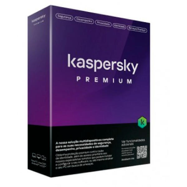 Software Antivírus | Kaspersky | Premium 10User | 1 Ano BOX