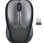 Mouse Sem Fios | Logitech | M235 | Óptico | Prateado