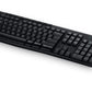 Logitech Wireless Keyboard K270 - Teclado - sem fios - 2.4 GHz - Alemão