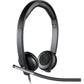 AURICULARES | Logitech | H650e | Preto | Microfone com Fio