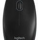 Mouse Óptico | Logitech | B100 | USB | Preto