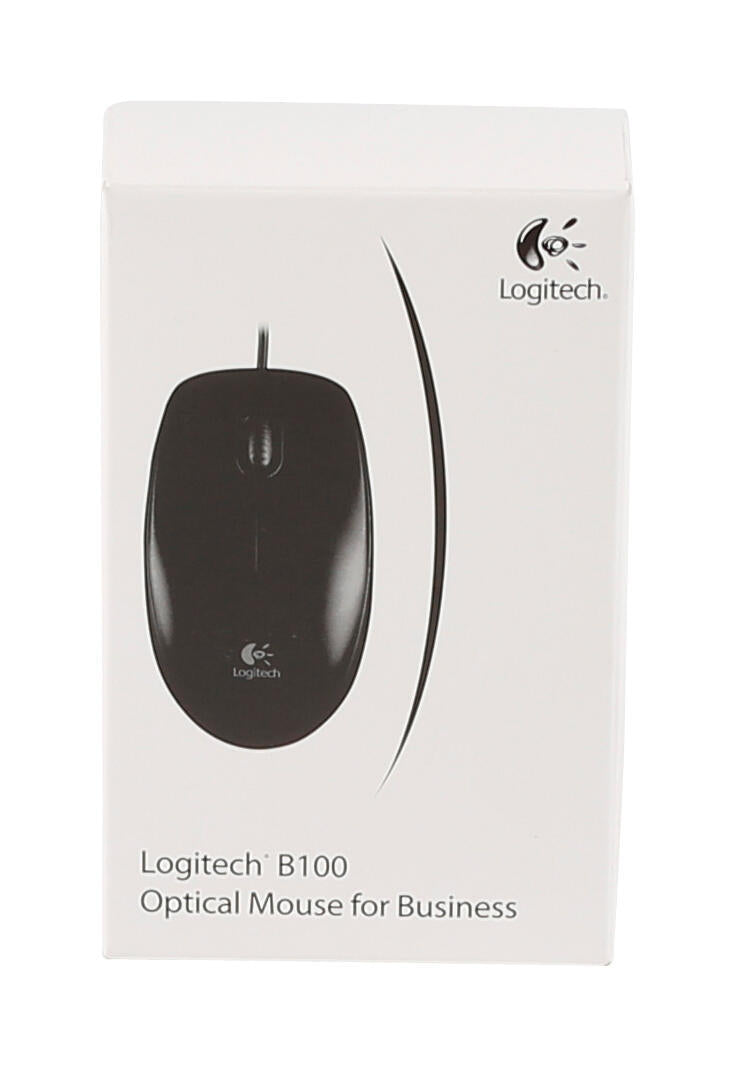 Mouse Óptico | Logitech | B100 | USB | Preto