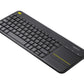 Logitech Wireless Touch Keyboard K400 Plus - Teclado - sem fios - 2.4 GHz - Inglês