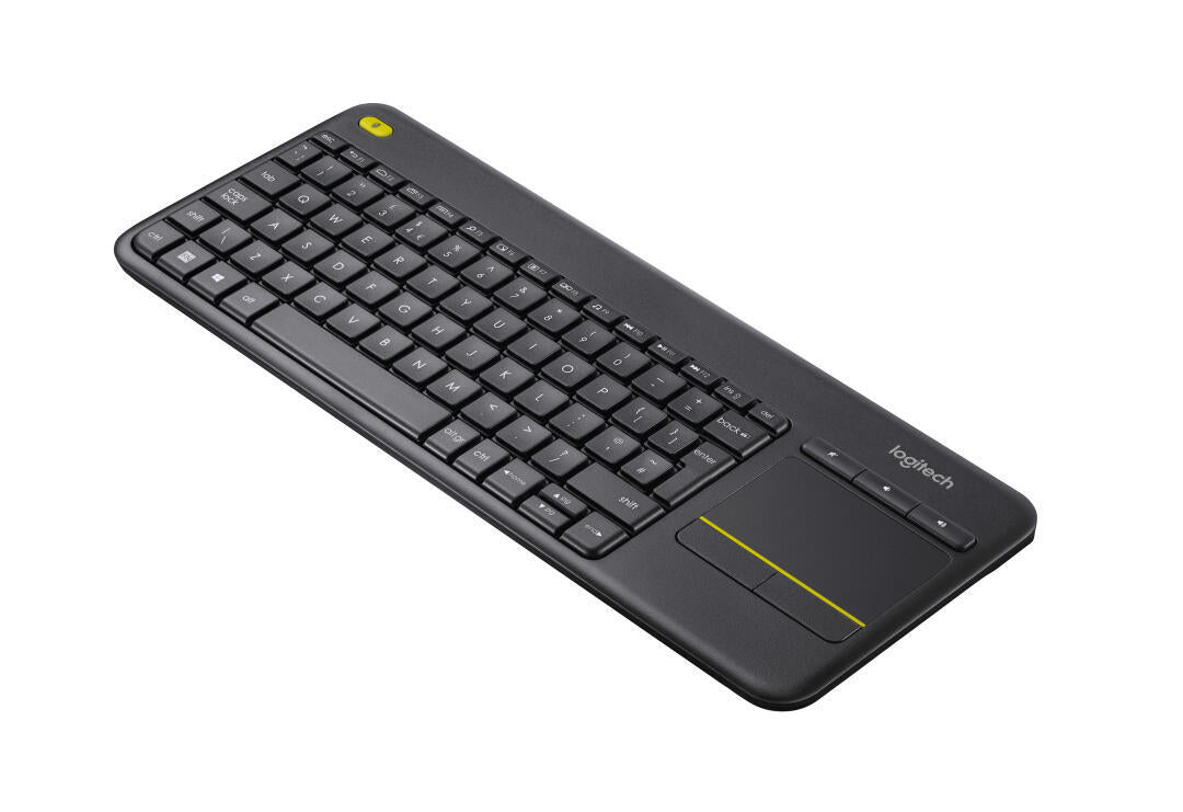 Logitech Wireless Touch Keyboard K400 Plus - Teclado - sem fios - 2.4 GHz - Inglês