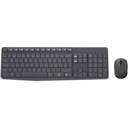 Teclado e Rato Sem Fios | Logitech | MK235 | Espanhol/Mediterrânico