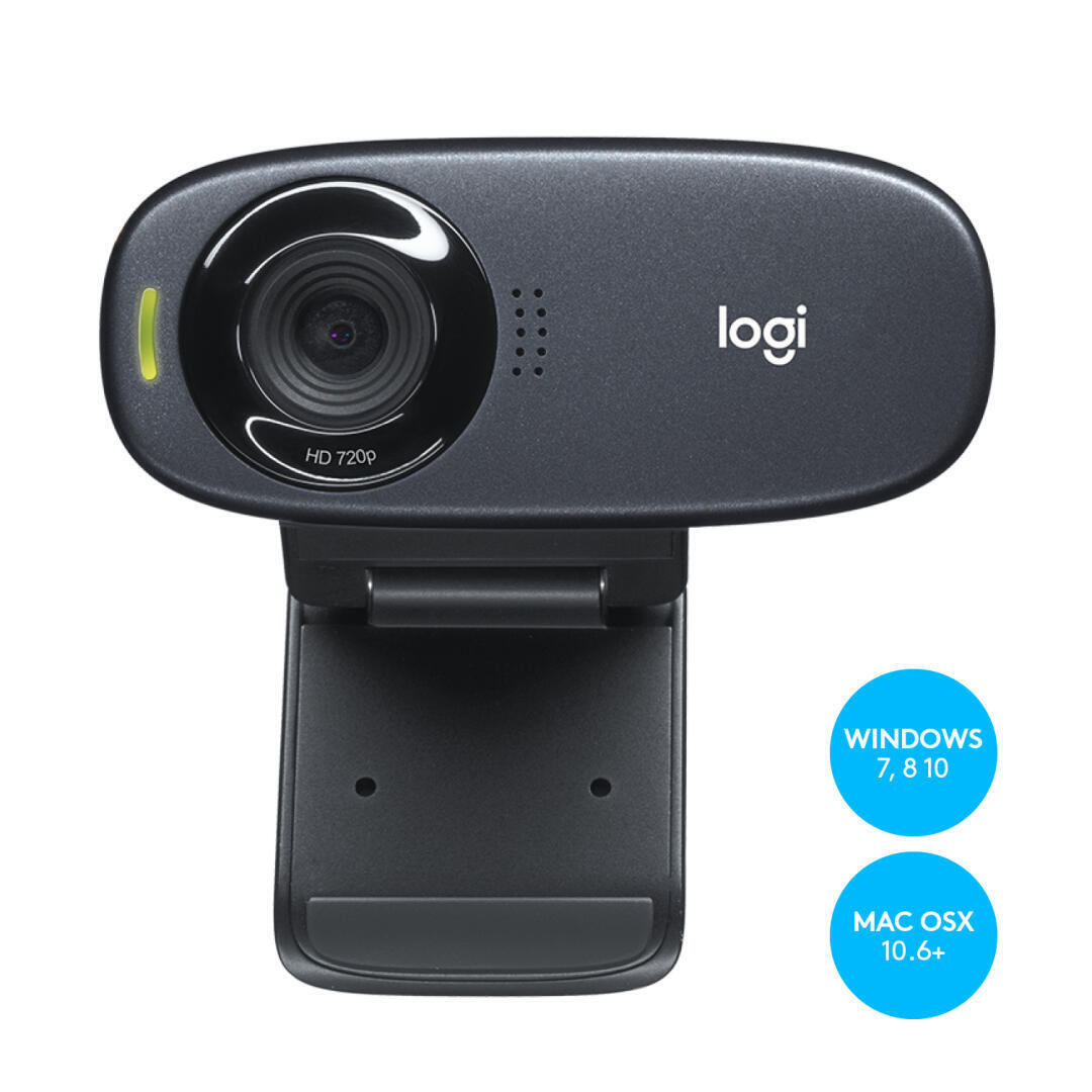 Webcam | Logitech | C310 HD | 1280x720P | 5 MP | Nova