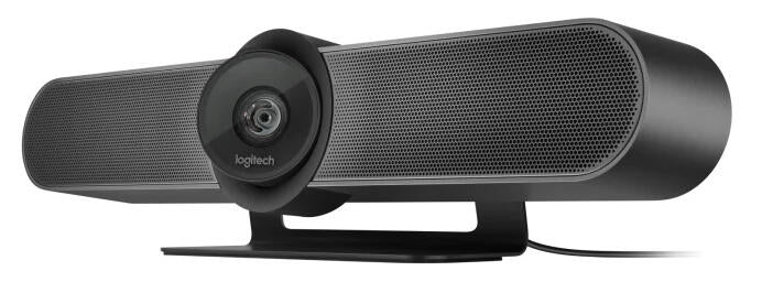 Câmara de Videoconferência | Logitech | Meetup | 1080p | Preto