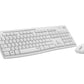 Teclado e Rato Sem Fios | Logitech | MK295 Silent | 2.4 GHz | Branco