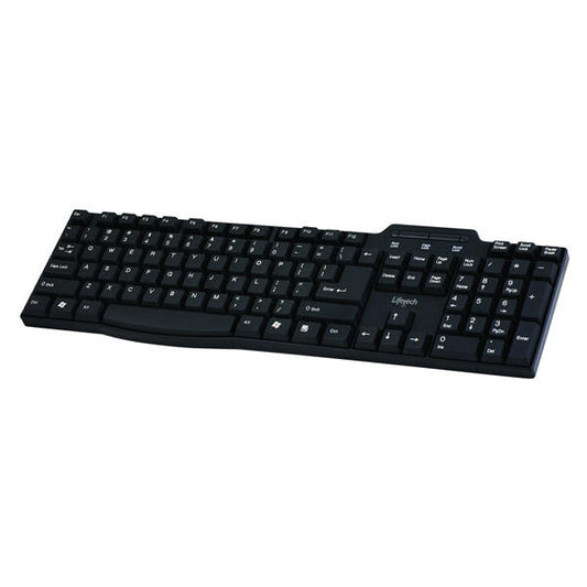 LIFETECH TECLADO BASIC FIT USB BLACK