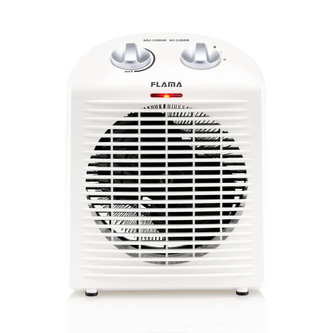 FLAMA TERMOVENTILADOR 2000W IP21 2 NIVEIS AQUECIMENTO BRANCO