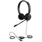 Jabra Evolve 20 MS stereo - Auscultadores - no ouvido - com cabo - USB - Certificado para Skype for Business