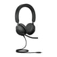 Jabra Evolve2 40 SE MS Stereo - Auscultadores - no ouvido - com cabo - USB-C - isolamento de ruído - Certificado para Microsoft Teams