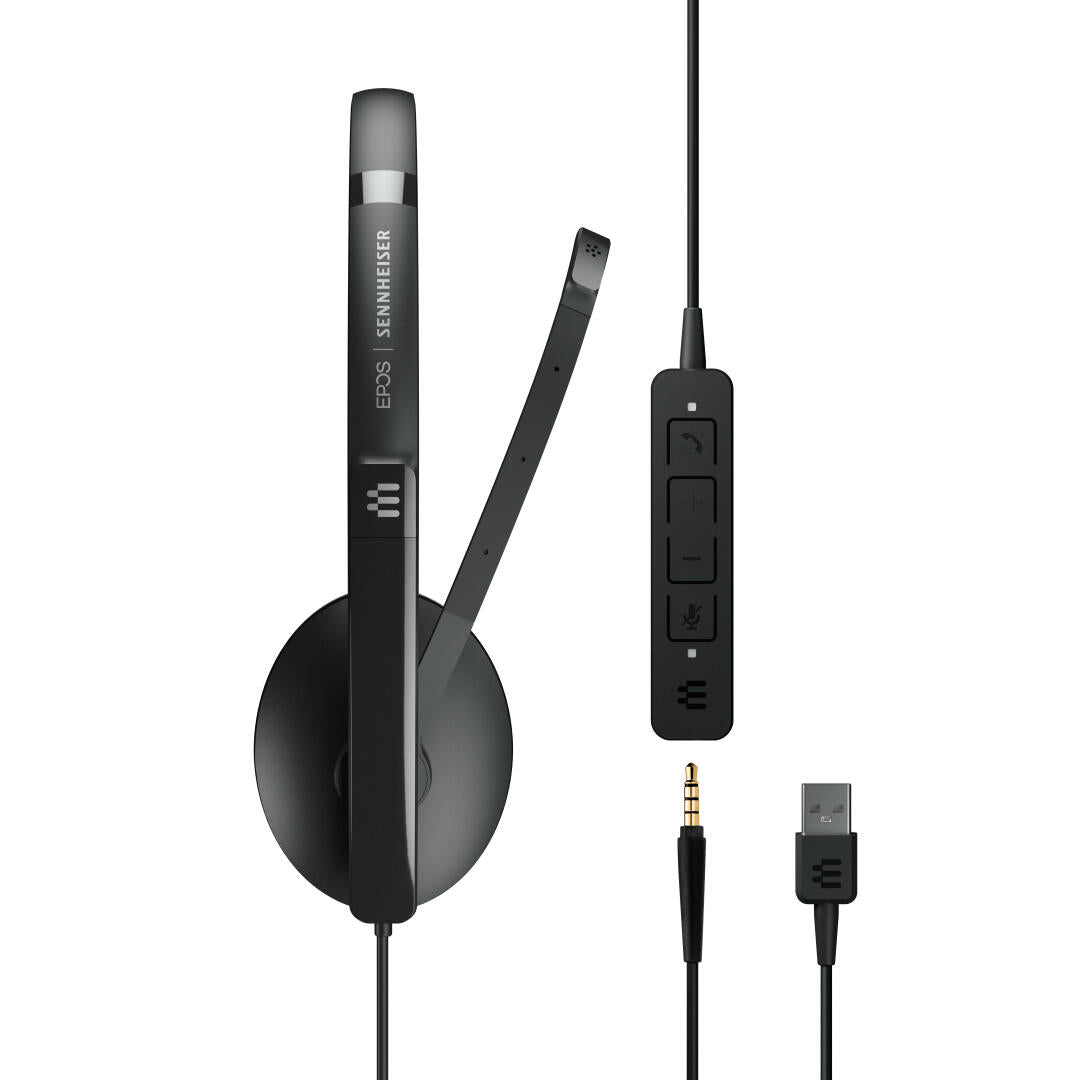 Headset Mono | Sennheiser EPOS | Adapt SC 135 | USB + Jack 3.5