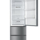 Frigorífico Combinado | Haier | HTR3619ENMN | 3D, 60cm, Inox