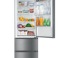 Frigorífico Combinado | Haier | HTR3619ENMN | 3D, 60cm, Inox