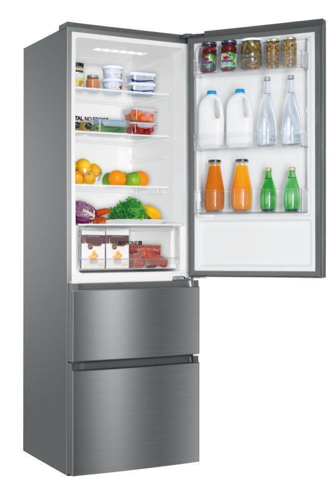 Frigorífico Combinado | Haier | HTR3619ENMN | 3D, 60cm, Inox