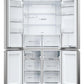 Frigorífico Americano | Haier | HCR5919EHMP | Cube 90 S5 | 90cm | Inox