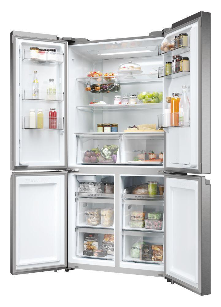 Frigorífico Americano | Haier | HCR5919EHMP | Cube 90 S5 | 90cm | Inox