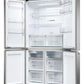 Frigorífico Americano | Haier | HCR5919EHMP | Cube 90 S5 | 90cm | Inox