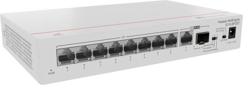 Switch Huawei S110-8P2ST | 8 Portas PoE+ Gigabit | 1 SFP | AC Power