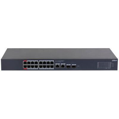 (CS4220-16GT-240) DAHUA SWITCH POE 16 PUERTOS GIGABIT + 2 UPLINK GIGABIT RJ45 + 2SFP GIGABIT 240W MANAGED CLOUD L2 - 1383958