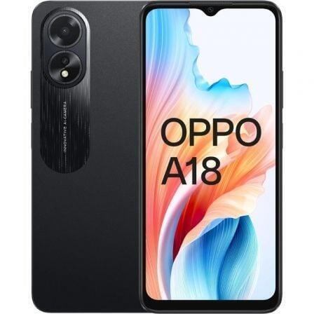 Smartphone Oppo | A18 | 4GB RAM 128GB ROM | Preto