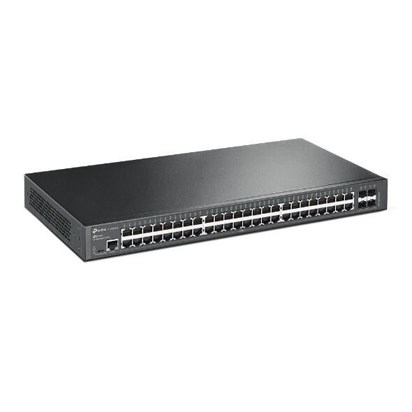 TP-LINK JETSTREAM 48-PORT GIGABIT L2+ MANAGED SWITCH WITH 4 10GE SFP+ SLOTS