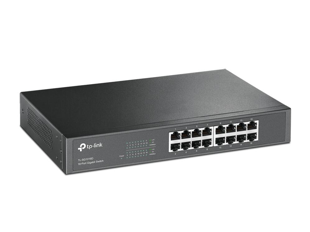 16-port Gigabit Desktop/Rackmount Switch - vÃ¡lido p/ unid faturadas atÃ© 31 de Outubro ou fim de stock