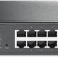 16-Port Gigabit Easy Smart Switch, 16 Gigabit RJ45 Ports, 1U 13-inch Rack-mountable Steel Case, MTU/Port/Tag-based VLAN, QoS, IGMP Snooping, Web/Utility Management - vÃ¡lido p/ unid faturadas atÃ© 31