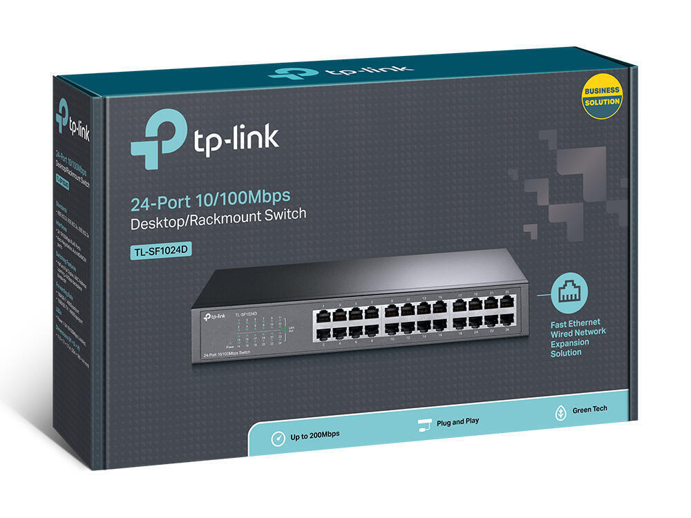 TP-LINK 24 PORTAS 10/100 - TL-SF1024D